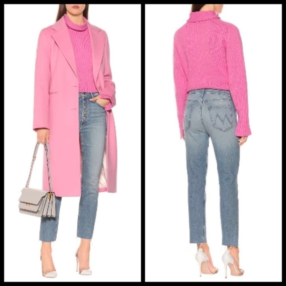 💕MOTHER💕 The Pixie Dazzler Ankle Fray Jeans Secret Sister Button Fly 31 - Picture 7 of 16